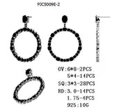 Sterling Silver Semi Mount Earrings Setting Oval OV 8X6mm - Syzjewelry
